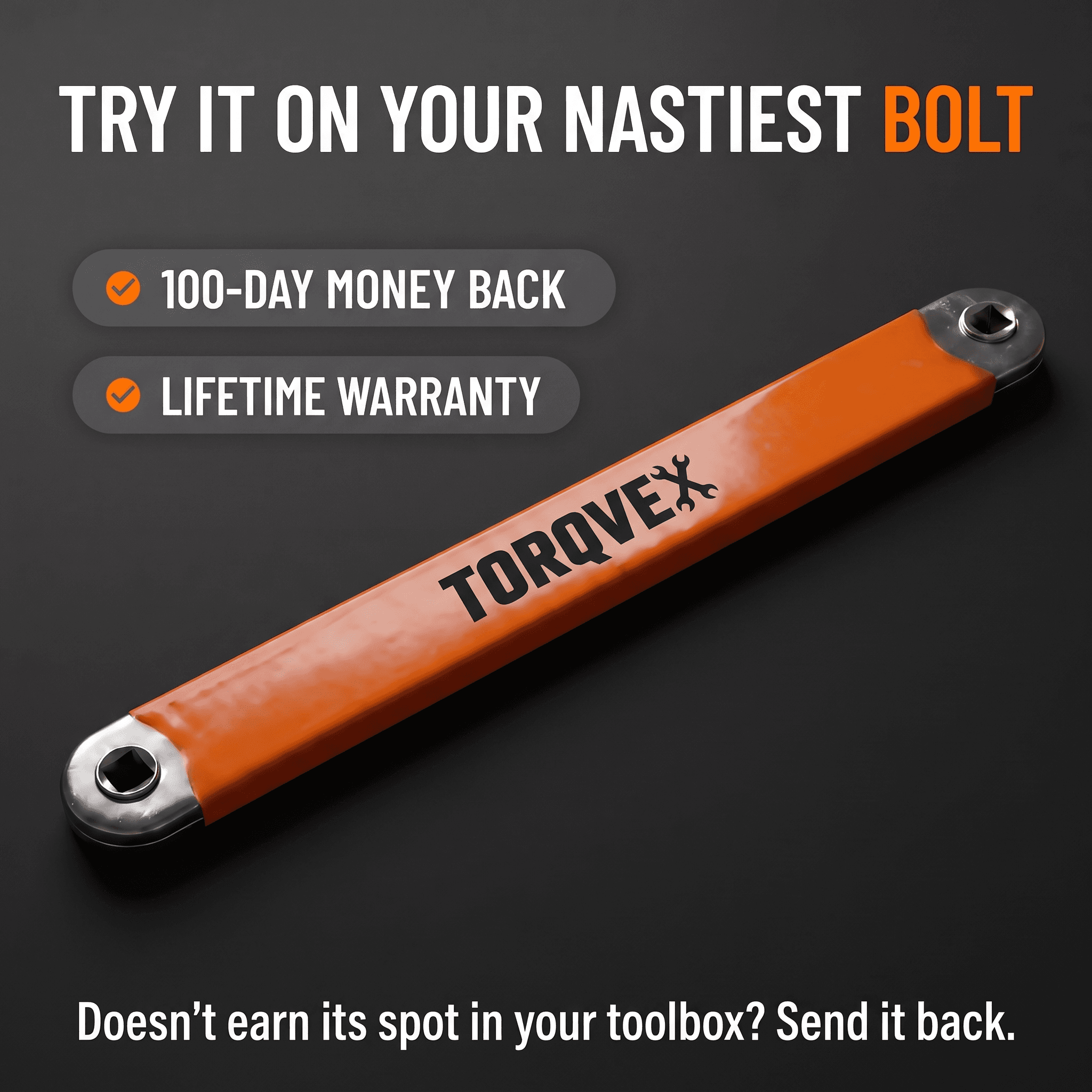 TORQVEX offset extension wrench